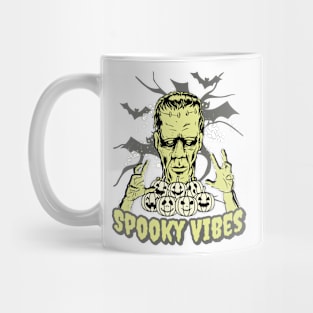 Spooky Vibes Frankenstain Mug